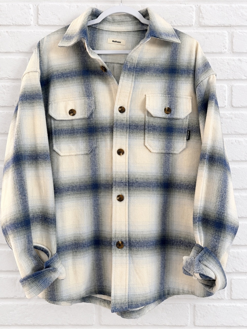 Madhappy Gianetti Plaid Flannel Shirt Jacket